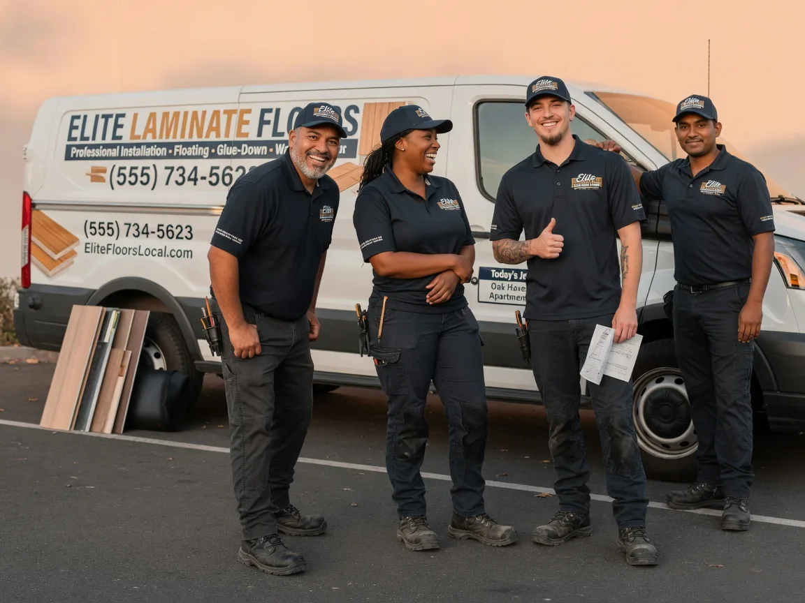Laminate flooring installation company in Lickingville, PA